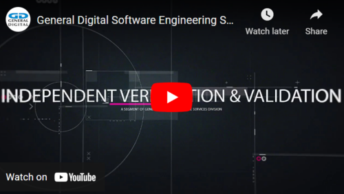 General Digital Software Engineering Services IV&V General Digital Software Engineering Services IV&V